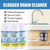 100g Powerful Sink Drain Cleaner High Efficiency Clog Remover Kitchen Sewer Power Pipe Channel Powder Cleaning Tools