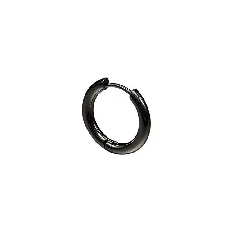 Hochwertige runde Ohrschnallen aus Titanstahl – lichtechter japanischer und koreanischer Stil