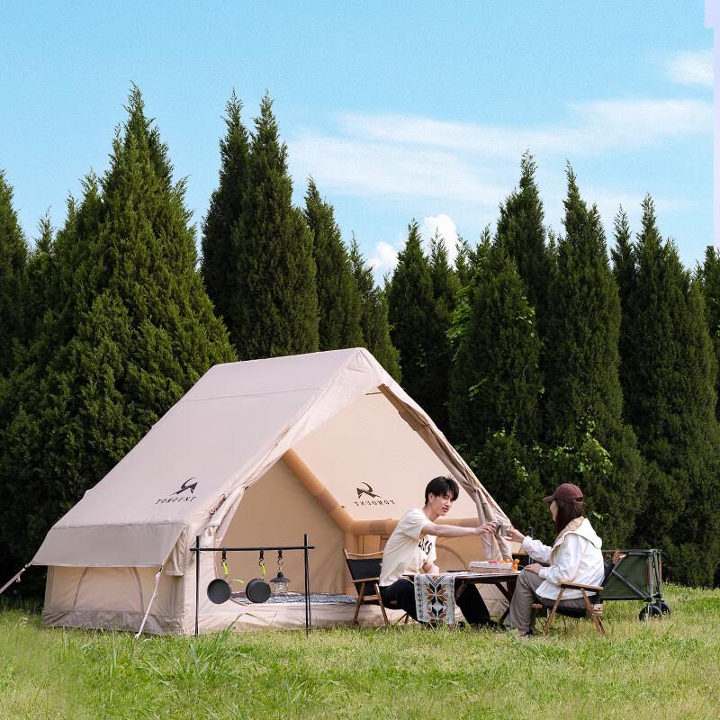 OEING Outdoor Inflatable Camping Tent 3-4 Person