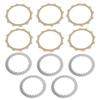 Clutch Plate Kit Friction & Iron Plates for Honda CB CBX CBR 400 500 600 92-18