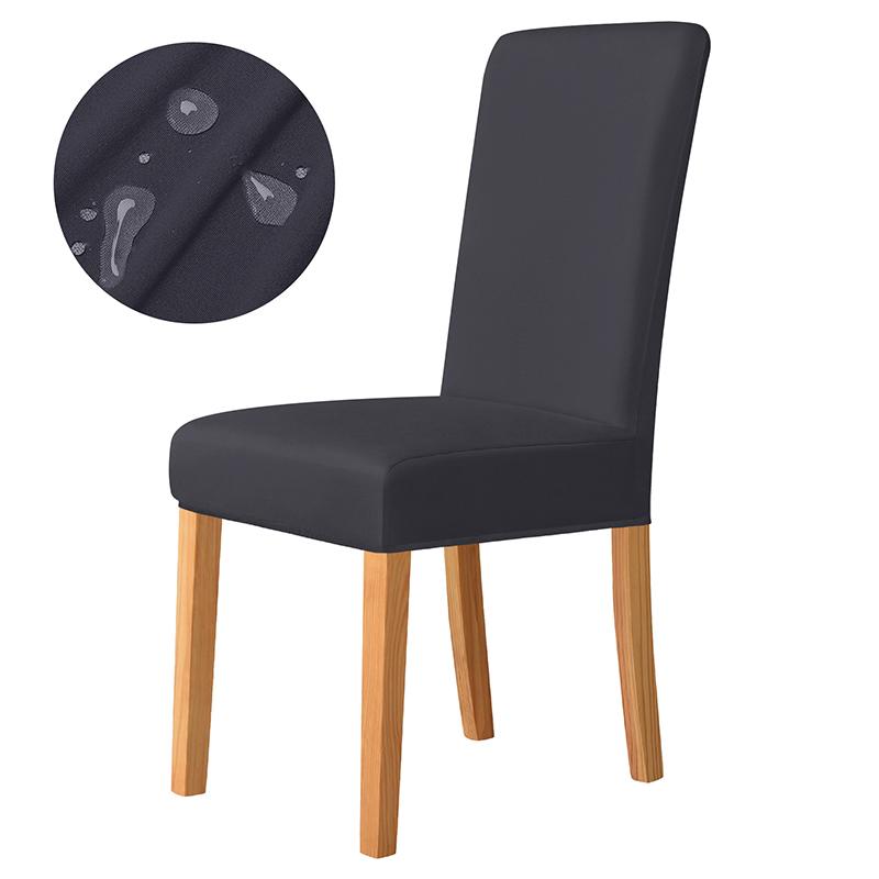 

Водонепроницаемый тканевый чехол для стула, эластичный спандекс, мягкий чехол для стула, чехол для сиденья для офиса, кухни, столовой, свадьбы 1 Piece