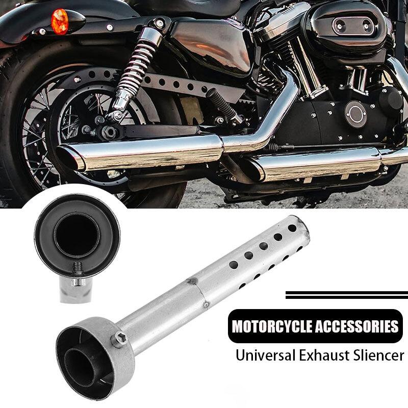 Motorcycle Angled Exhaust Muffler Baffle Bend DB Killer Silencer Accessories New