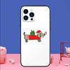 Dachshund Silhouette Dog Phone Case For iPhone 17 Air 16 15 14 11 12 13 Pro Max 13 mini 15 16 Plus 16e Bumper Cover