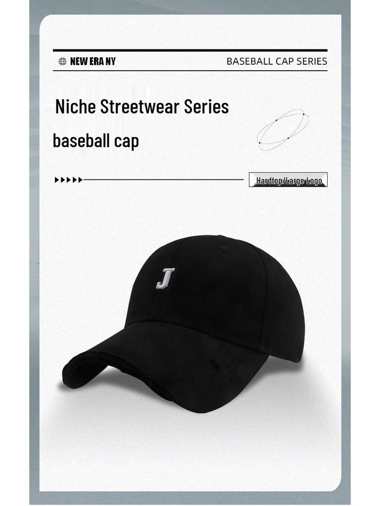 Fresh Blue Baseball Cap: Spring/Summer Sunshade with Deep Top for Small Faces, Unisex Duckbill Design