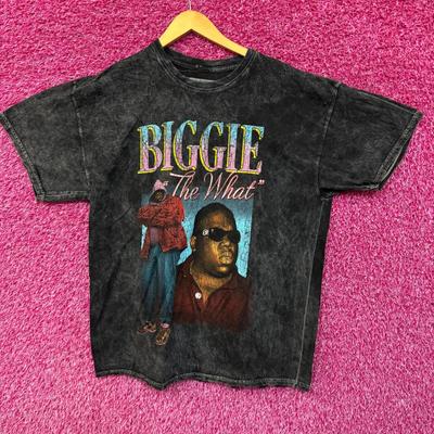 Notorio GRANDE. La What mineral wash Rap shirt