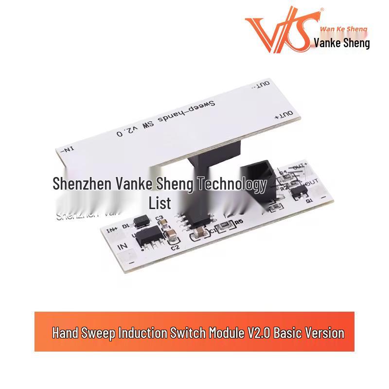 Hands-Free Sensor Switch Module for Cabinet LED Light, 5V/12V/24V