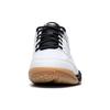 New LiNing Seamless Abrasion Resistant Breathable Low Top Badminton Shoes Unisex White Black AYTT025-1
