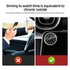 1pc Mini Car Clock Luminous Automobiles Internal Stick-On Quartz White 40mm Clocks Auto Watch Ornament Mechanics Digital Bl W8I4