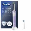 Vitality Pro Electric Toothbrush 2D Cleaning Action Violet