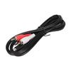 MINI DIN 4PIN To 3RCA Cable Professional 4 Pin Mini Din S Video To 3 RCA Cable for DVD TV HDTV VCR CD Player 4.9ft