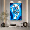 Haaland 5D Diamond Painting Round Diamond Rhinestones Mosaic Diamond Embroidery Wall Paintings Rhinestones Gift Frameless