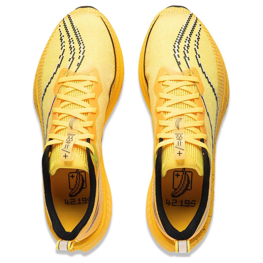 Li Ning Red Rabbit 7 Pro Hoge Veerkracht Lichtgewicht Ademend Professioneel Race Schokabsorptie Antislip Lage Top Casual Hardloopschoenen ARPU001-22