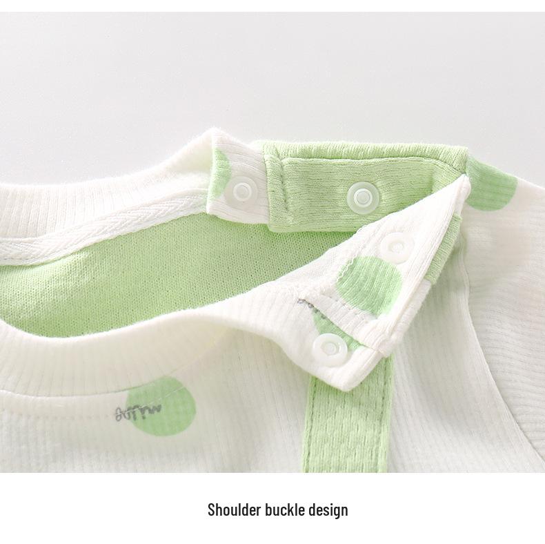 Popular Infant Spring/Autumn Bodysuit: Class A Outfits for Boys & Girls - Newborn Crawling Wear