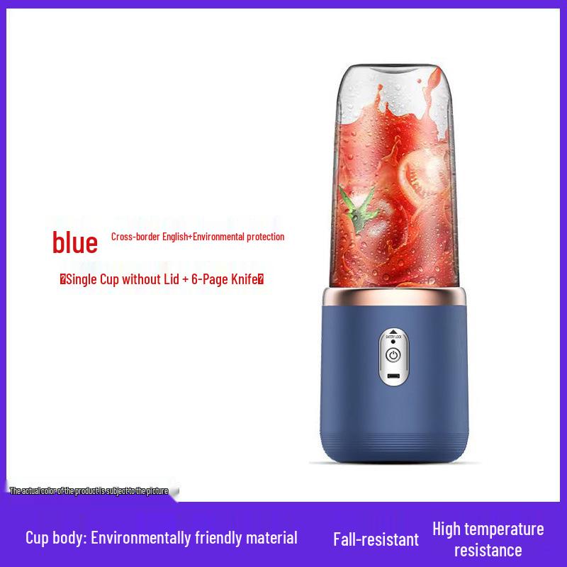 

Портативный аккумуляторный стакан-соковыжималка - Многофункциональный блендер для студентов и дома