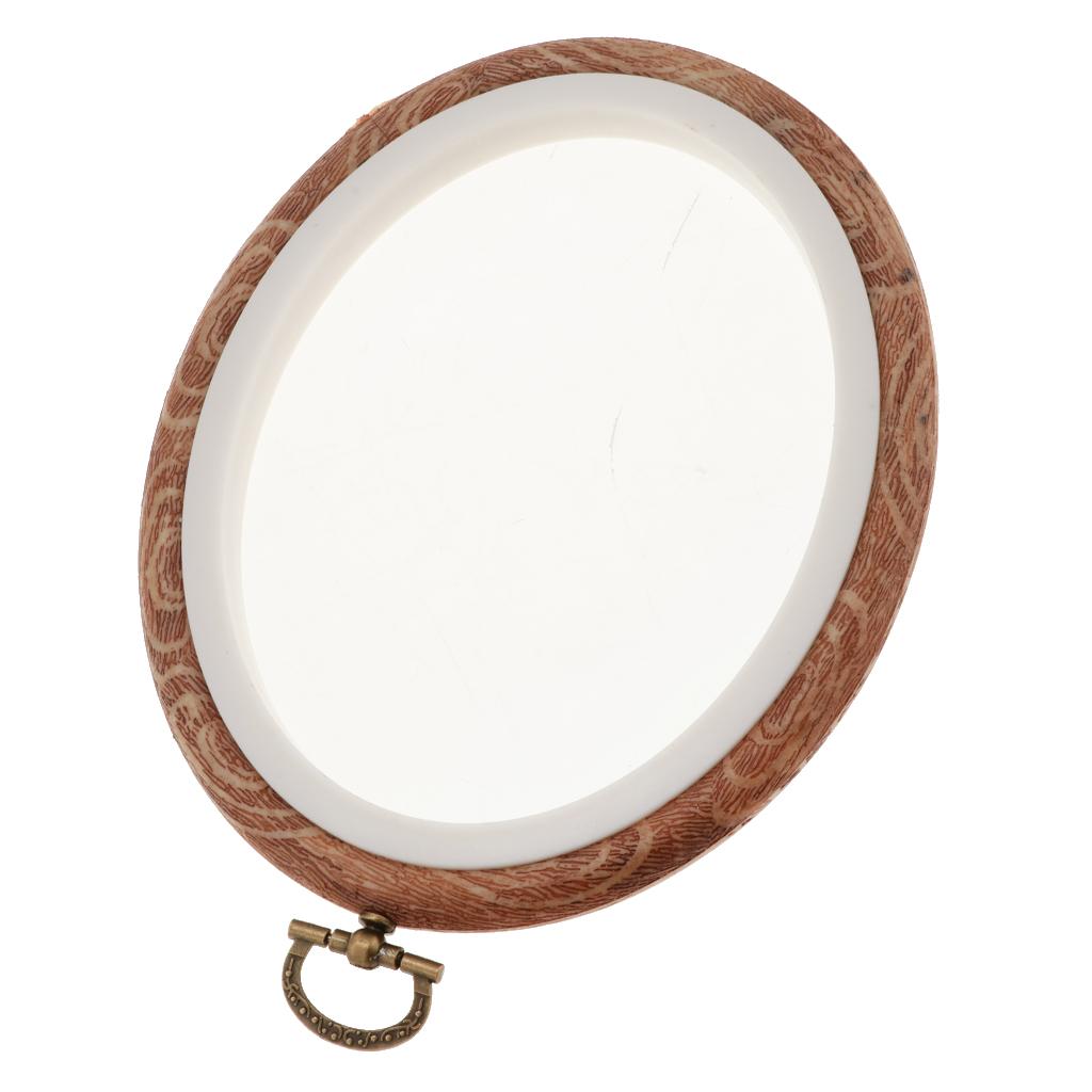 Embroidery Hoop Art Oval Plastic Ring Sewing Accessory for Embroidery Kit Home Craft