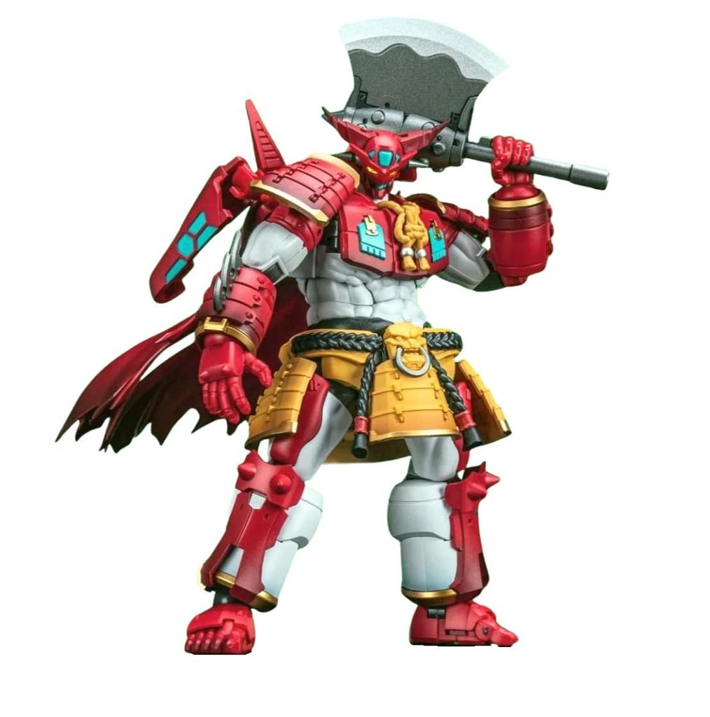 ToyBase Super Robot Wars SRL-01 Getter Akaoni Action Figure, 13.5cm Tall, Painted, Fully Assembled, Steel Romantic Factory Model [Parallel Import]