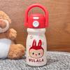 316 Stainless Steel Kids' Cartoon Thermos Cup - Cute, Portable, with Handy Strap and Large Capacity