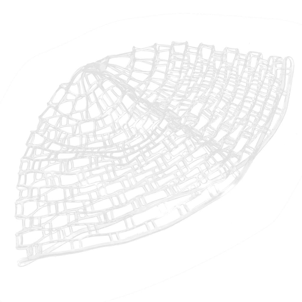 Fly Fishing Landing Net Soft Rubber Mesh Trout Bass Fishing Catch and Release Net60#