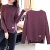 Sweater Women's Sweater Autumn and Winter Loose Wild Bottoming Shirt Long Sleeve Round Neck