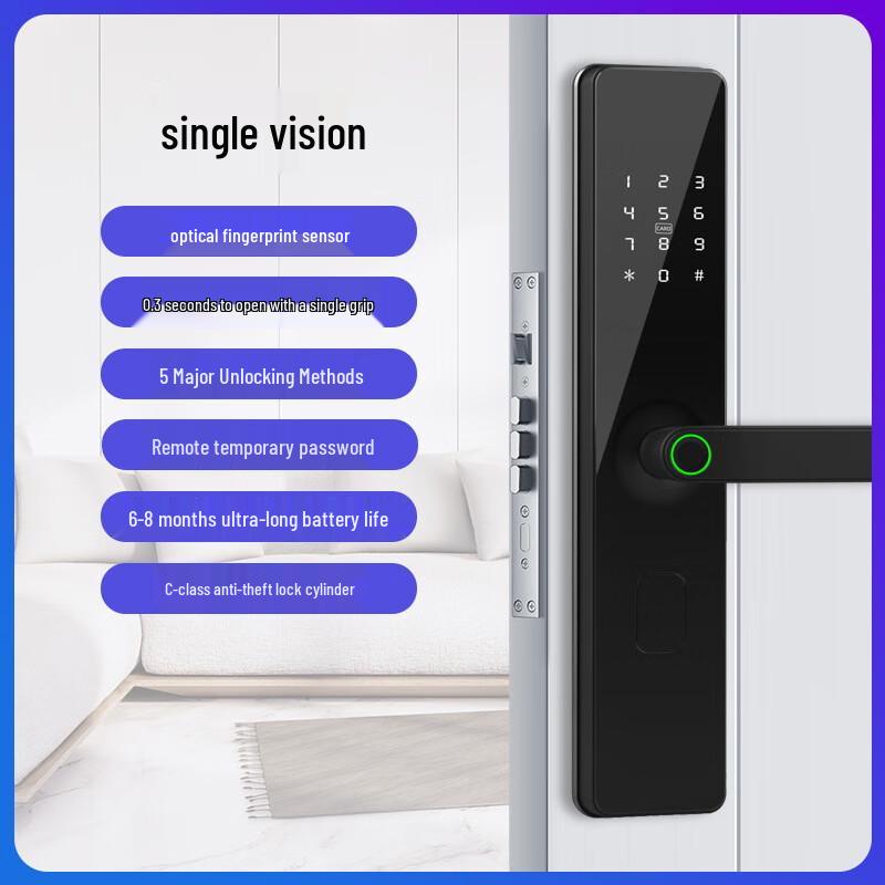 Shengbei Indoor Fingerprint Electronic Door Lock