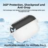 With Hook Headphones Box Cover Silicone Protective Shell for AirPods Pro 3 Accessories