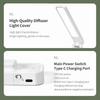 Foldable LED Desk Lamp Touch Control Desk Light Compact Reading Lamp  Office