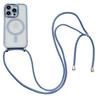 For iPhone 12 Pro Magnetic Case Crossbody Lanyard TPU Phone Cover