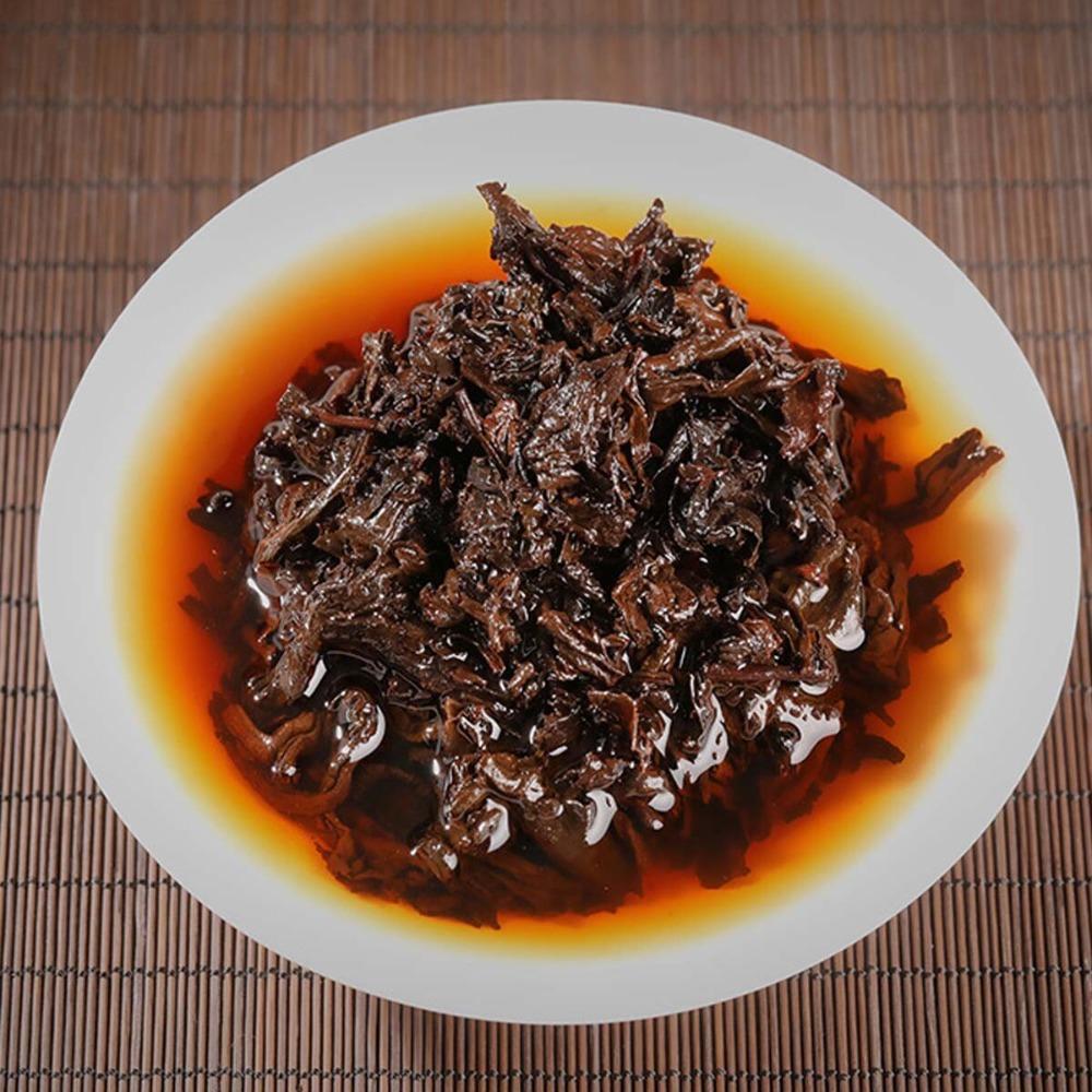 Puerh Tea Black Cake Yunnan Old Tree 357g Fermented Healthy Loose Leaf