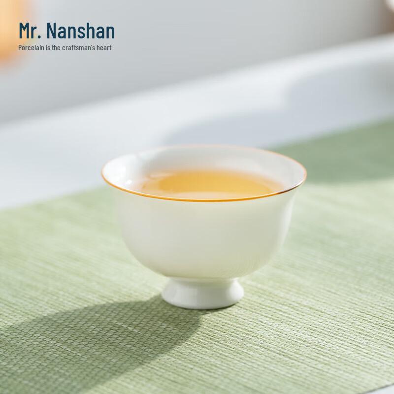 Mr. Nanshan Hand-painted Ceramic Gongfu Tea Tasting Cup