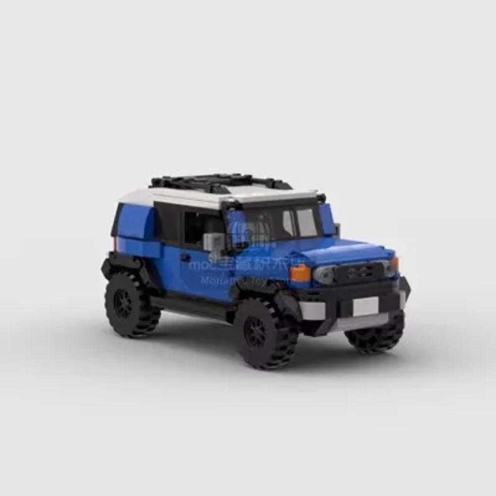 MOC SUV Městské Auto Závodník Klasické Terénní Stavebnice Cihla Závodní Super Technika Kreativní Garáž DIY Sada