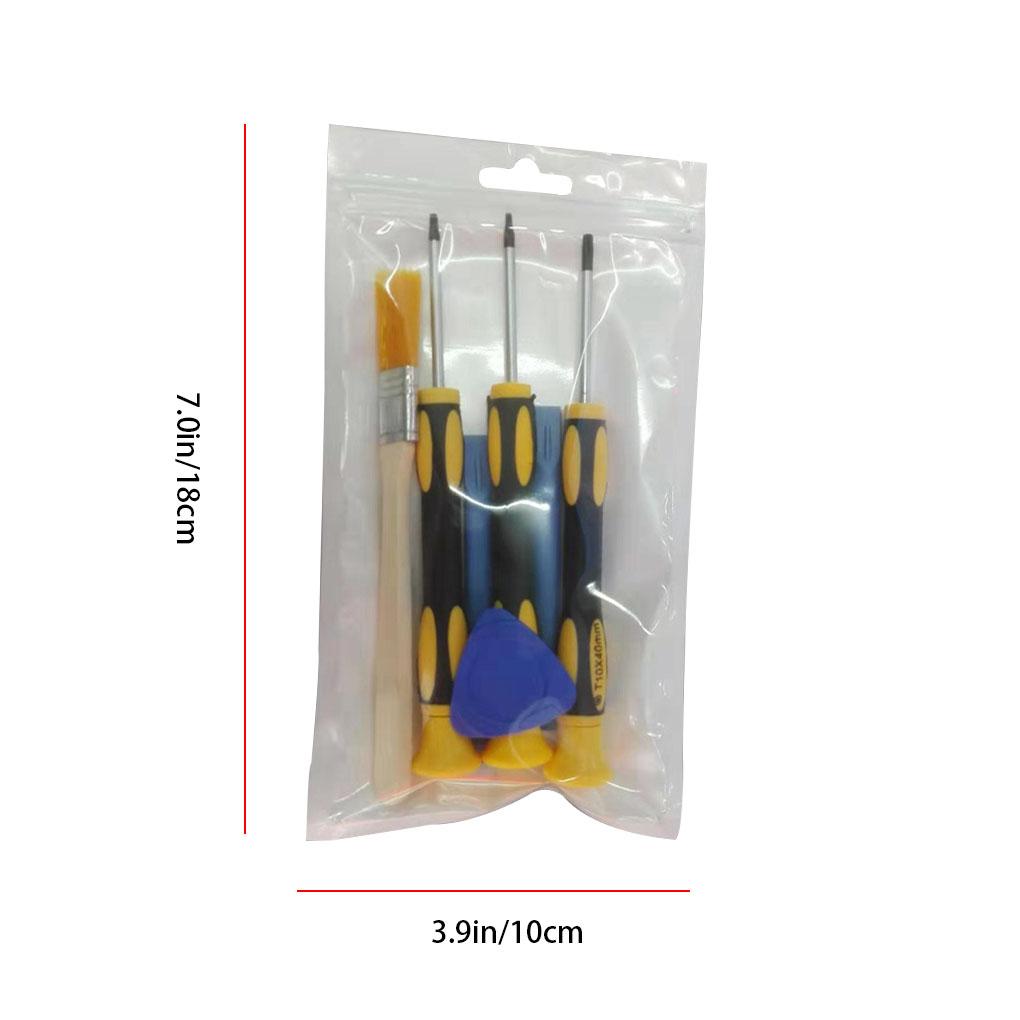 1 Zestaw T6 T8 Zestaw Narzędzi Otwierających do Naprawy Konsoli do Gier Śrubokręt Szczotka Zestaw Narzędzi do Demontażu dla 360 NOWY