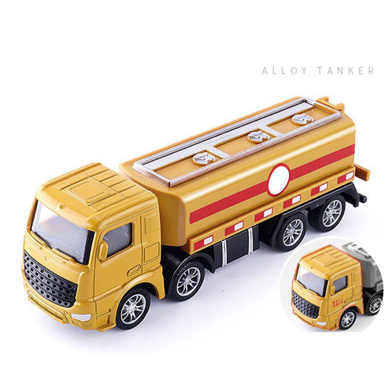 Classic Simulation Alloy Engineering Car Model Toy Set For Kids With Excavator