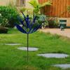 Garden Wind Sculpture with 35.4inch Height and Swivel Function for Outdoor Use