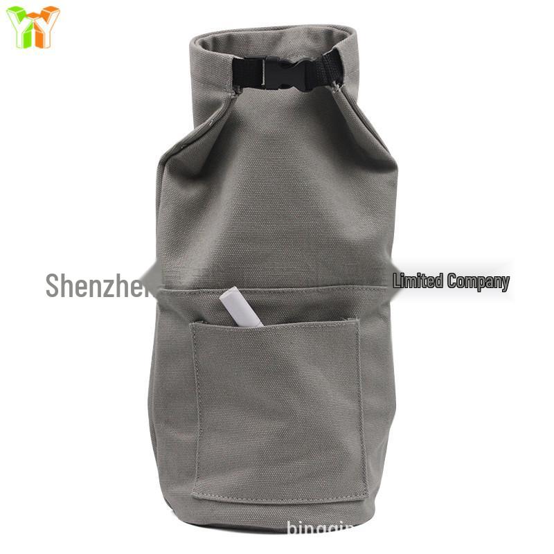 Outdoor Canvas Storage Bag for Kerosene Lamps - Portable and Retro Design for Camping