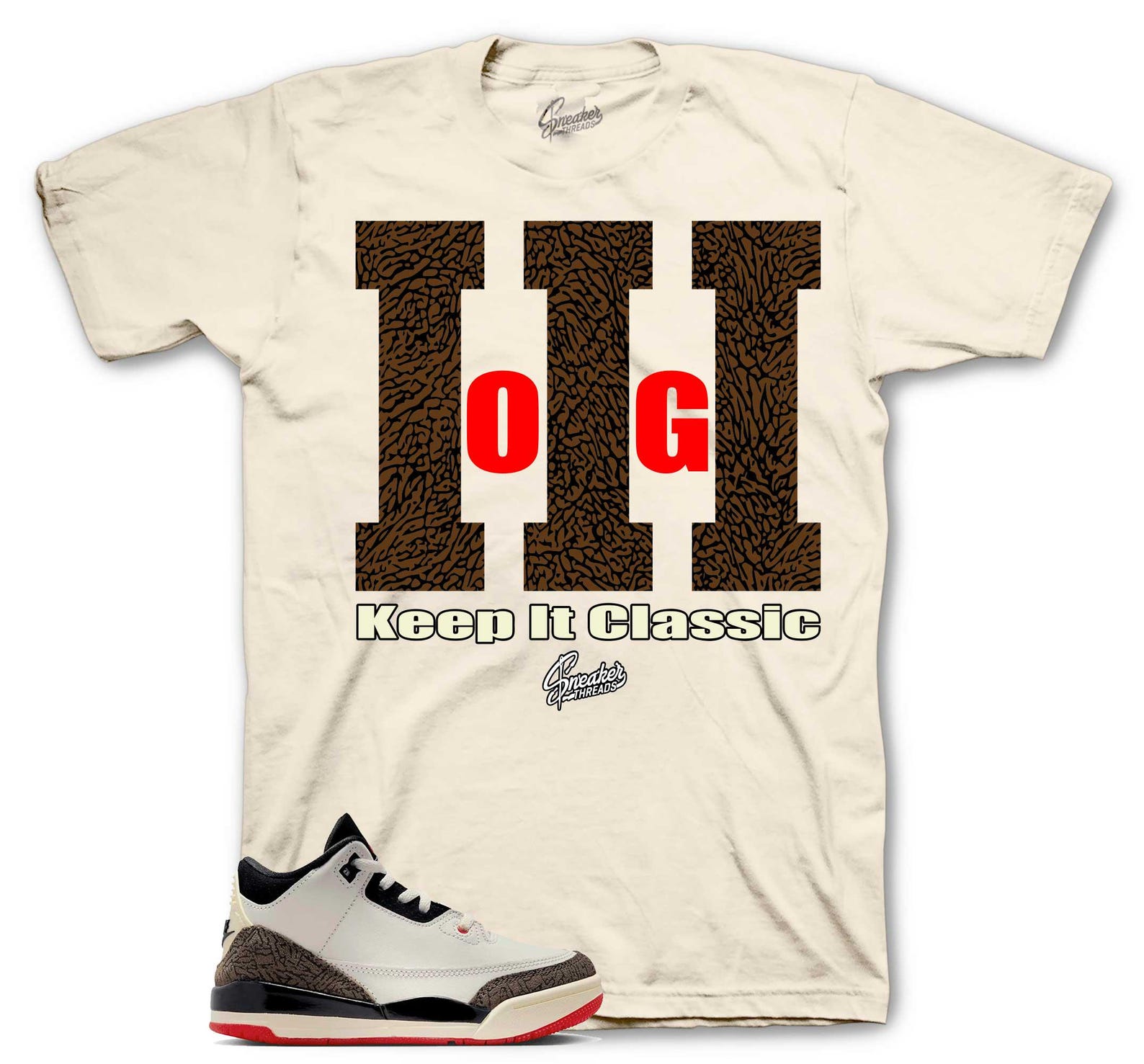 Shirts To Match Retro 3 World s Best Dad AJ3 - Keep It classic Sneaker Tee 2XL