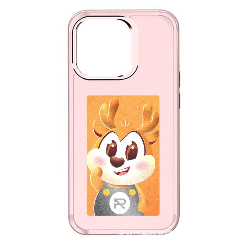Ultra HD 3.97-inch E-Ink DIY Protective Case for iPhone 13/14/15