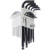 Basic 26-piece Hex Wrench Set with Ball End