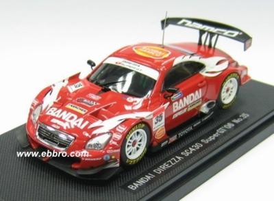 Ebro Bandai Direzza SC430 Super GT500 2006 Hotový produkt 1/43