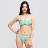BARREL Women'S Ocean Marble Bikini Top Marble Green (Bi2Wwbi08Mbg)