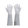 1pair Sheepskin Gardening Gloves Long Sleeve Work Gloves Puncture Resistant Rose Pruning Thicken Wear-resistant Floral Gauntlet