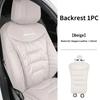 Funda de Asiento Delantero Trasero de Coche Cojín de Cuero de Velour Esterilla Protectora para Respaldo Para Mercedes Benz AMG Clase A B C E S CLK CLA GLE W204 MO1