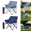 Składane Krzesło do Kempingu i Użytku Zewnętrznego z Pokrowcem