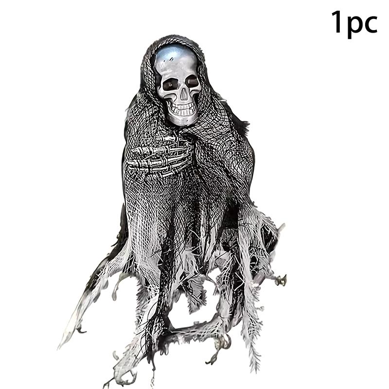 Skull Car Ornament - Skull Design, Halloween Gift, Car Vent Decoration, Suitable For All Cars, Enhances Driving Pleasure