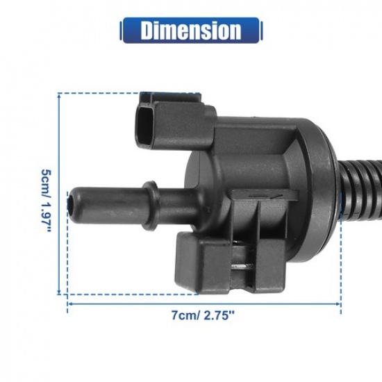 Pack of 1 For Ford for Mustang Car Fuel Vapour Hose w/ Purge Solenoid FR3Z9G297H
