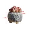 NEW Ceramic Flower Pot Creative Design Ice Cracked Glaze Succulent Pot Planter Small Flowerpot Home Hotel Ornament Decoration
