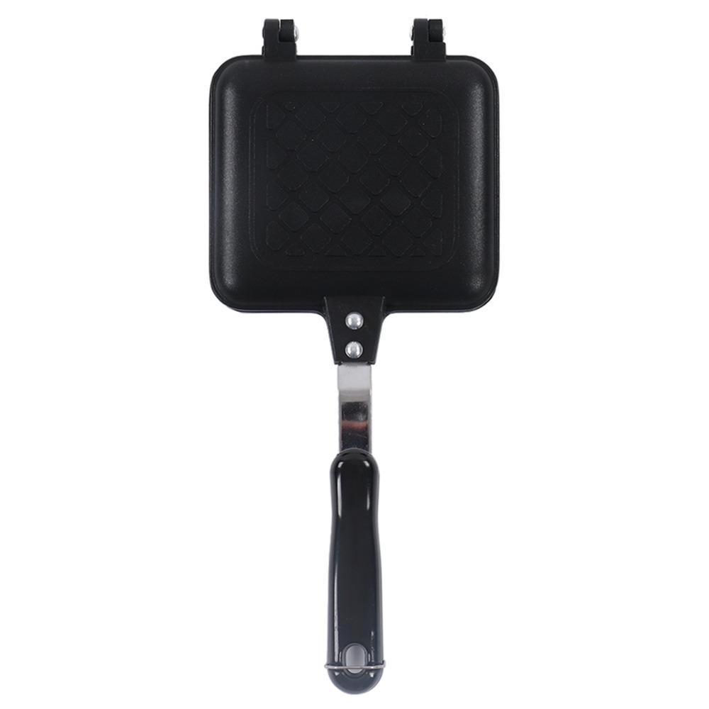 Non-Stick Panini Maker Flat Bottom Frying Pan Stovetop Press Sandwich Maker  Camping/Outdoors