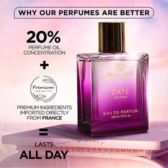 Apa de parfum pentru femei (100 ml), Date Woman Eau De Parfum, Bella Vita