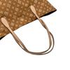 russet Tote Bag Monogram Monogram Pattern Nylon Tote BagTote Bag Brown Nylon/leather Women
