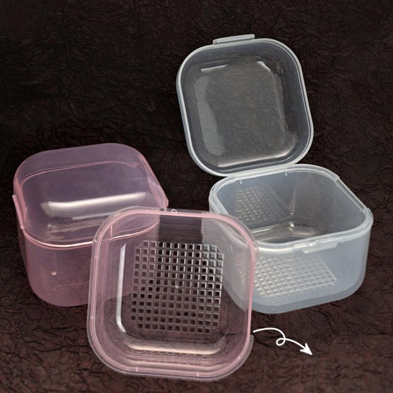 Nagelkunst-Werkzeug Sterilisatorbox Nagelbohrer Bit Reiniger Sterilisatorbox Maniküre-Werkzeug Aufbewahrungsbox Koffer Organizer für Nagelstudio