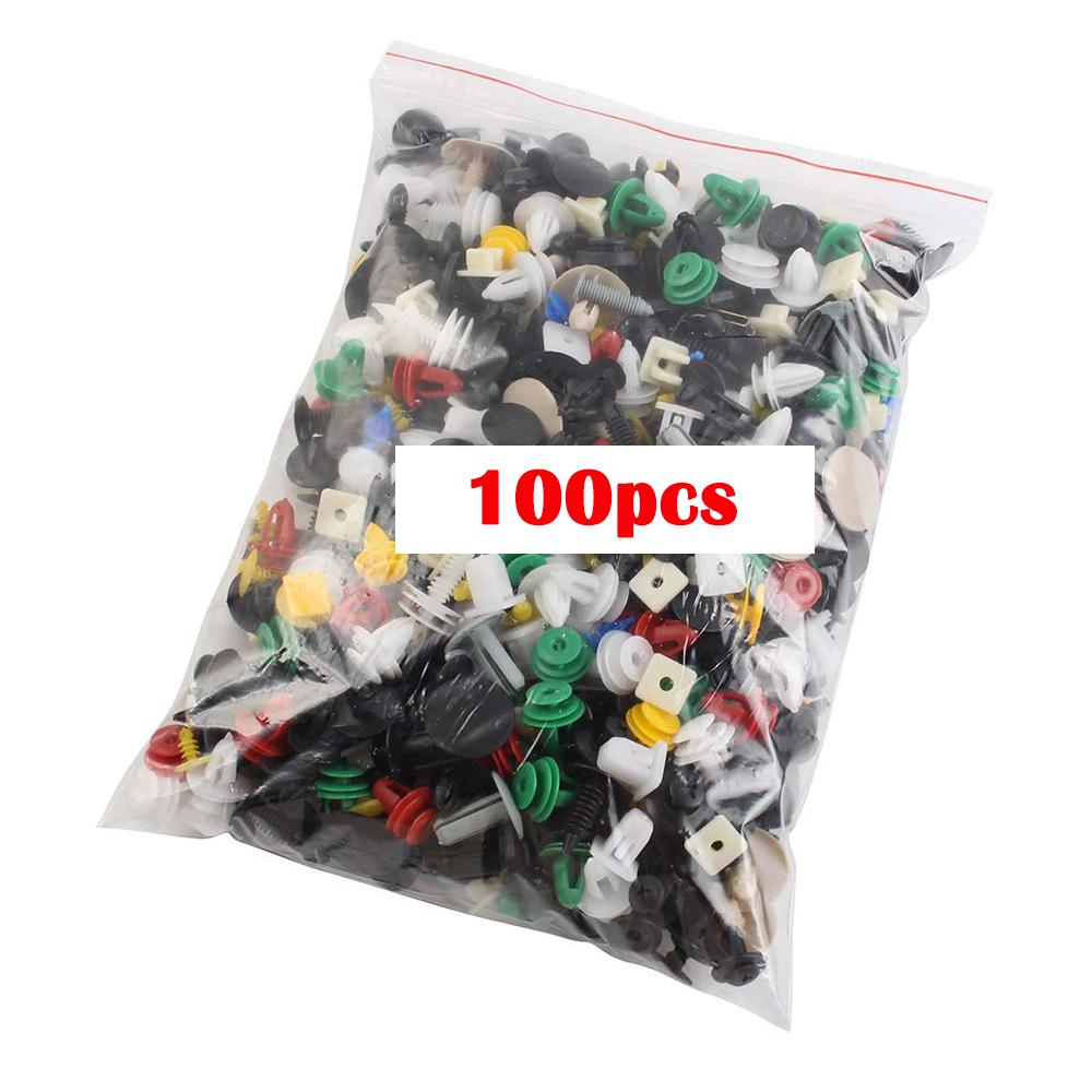 Car Clip Mixed Universal Door Trim Panel Clip Fasteners Auto Bumper Rivet Retainer Push Engine Cover Fender Buckle